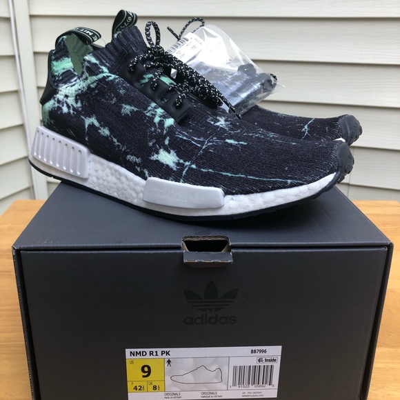 adidas Shoes Nmd R Pk Sneakers 9 Primeknit Nomad Green | Poshmark